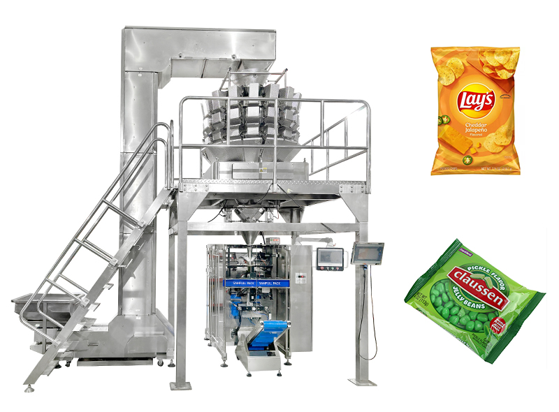 100-150包每分鐘高速食品稱重立式分裝機